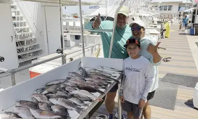 Capt. said we will catch fish and we sure did!!!