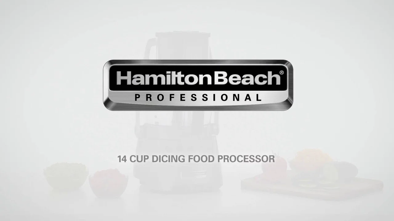 Hamilton Beach Professional 14 Cup Dicing Food Processor