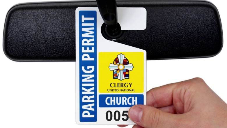 Parking Permit Hang Tags