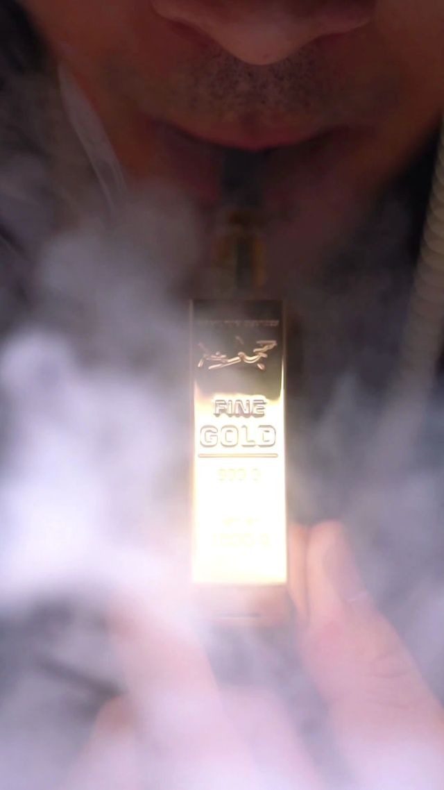 gold bar vape battery Hamilton Devices Gold Bar 510 Thread Vape Battery