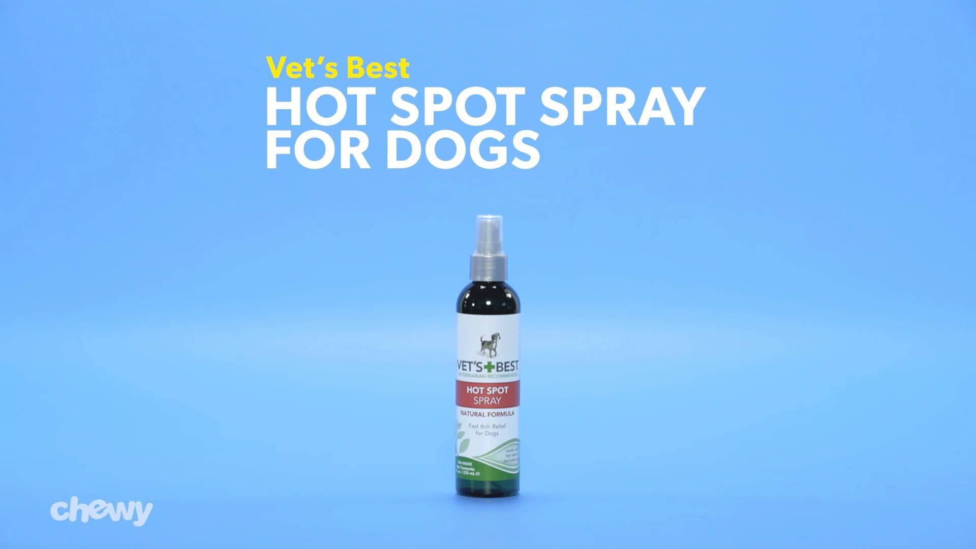 top rated hot spot spray for dogs