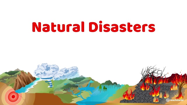 natural disasters background