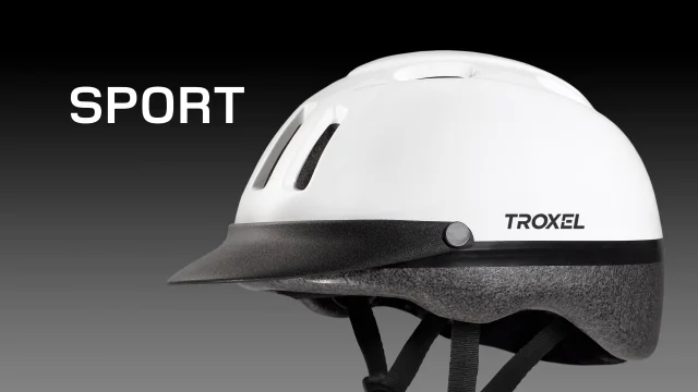 Troxel Sport Schooling Helmet ALL PURPOSE EQUESTRIAN RIDING HELMET HORSE MEDIUM 