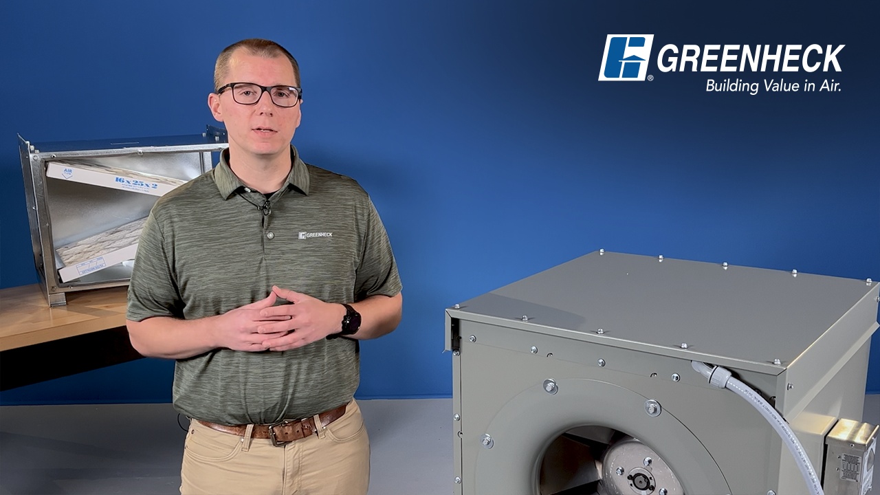 Square Mixed Flow Inline Fan Model SQ | Greenheck