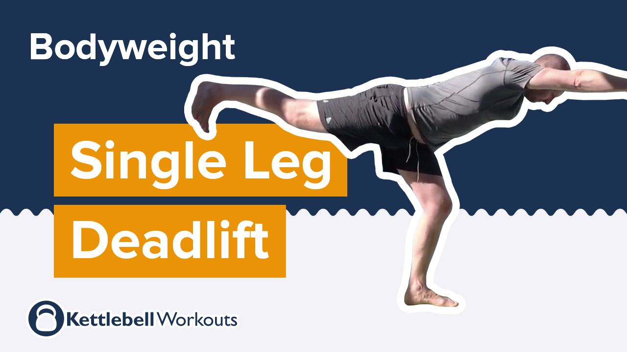 Single leg best sale kettlebell rdl