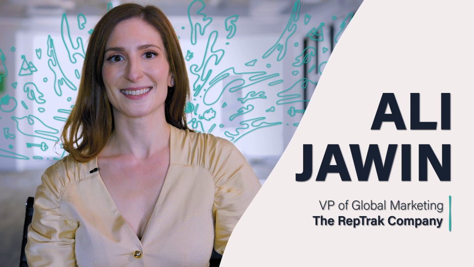 The RepTrak Company - Customer Success Story (Ali Jawin - VP of Global Marketing)