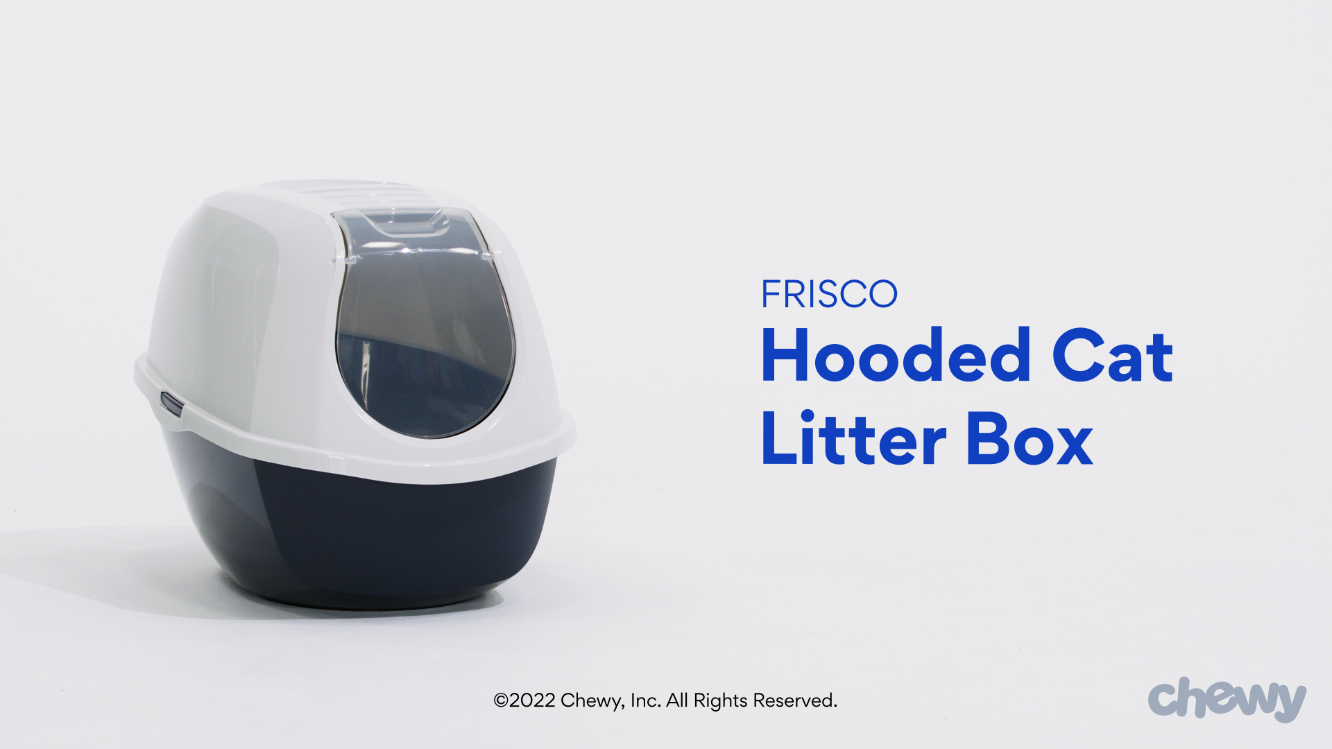 Frisco hooded best sale cat litter box