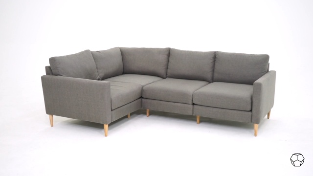 3-Seat Sofa with Chaise - Allform