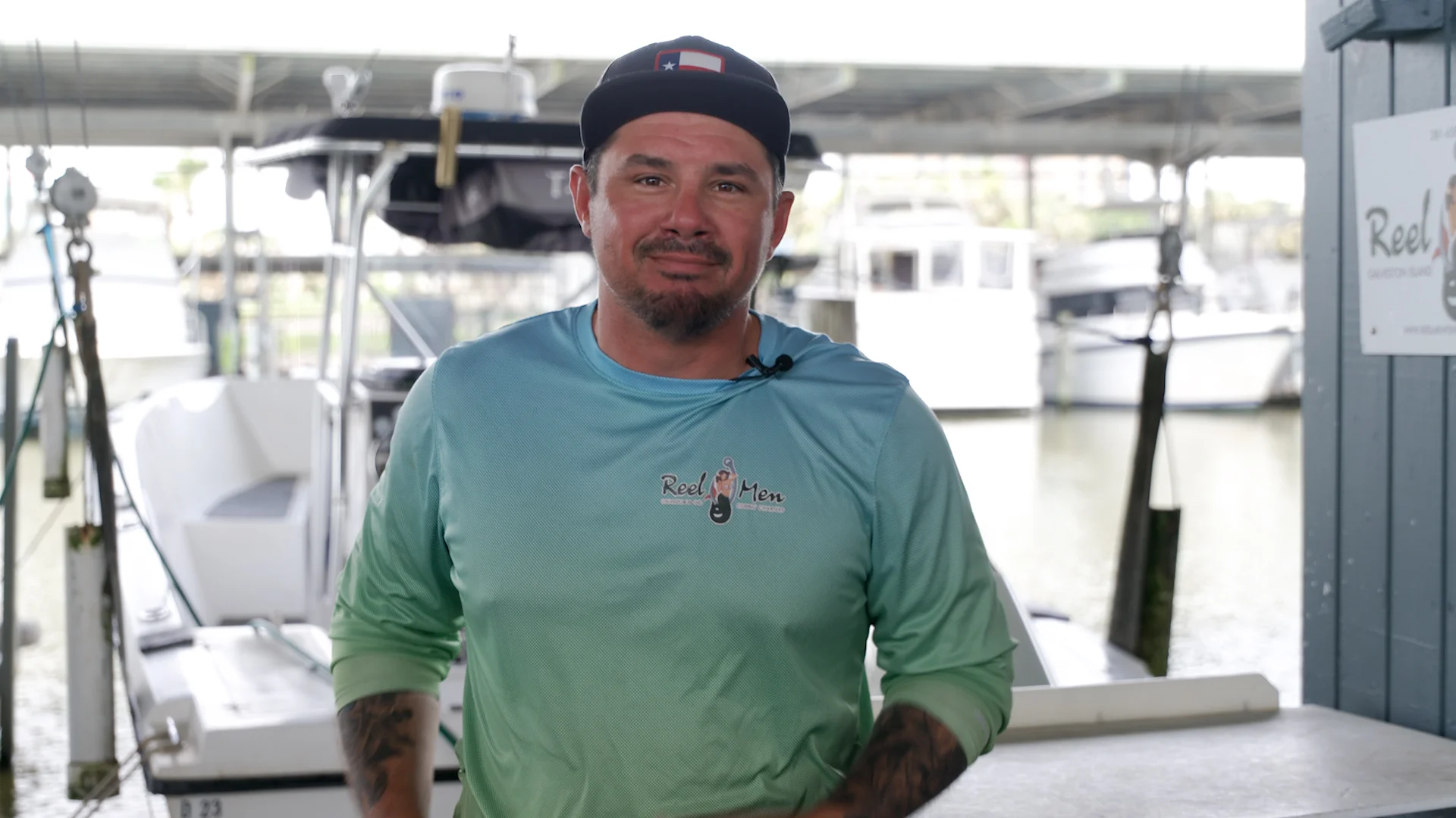 Business Card: Reel Men Fishing Charters
