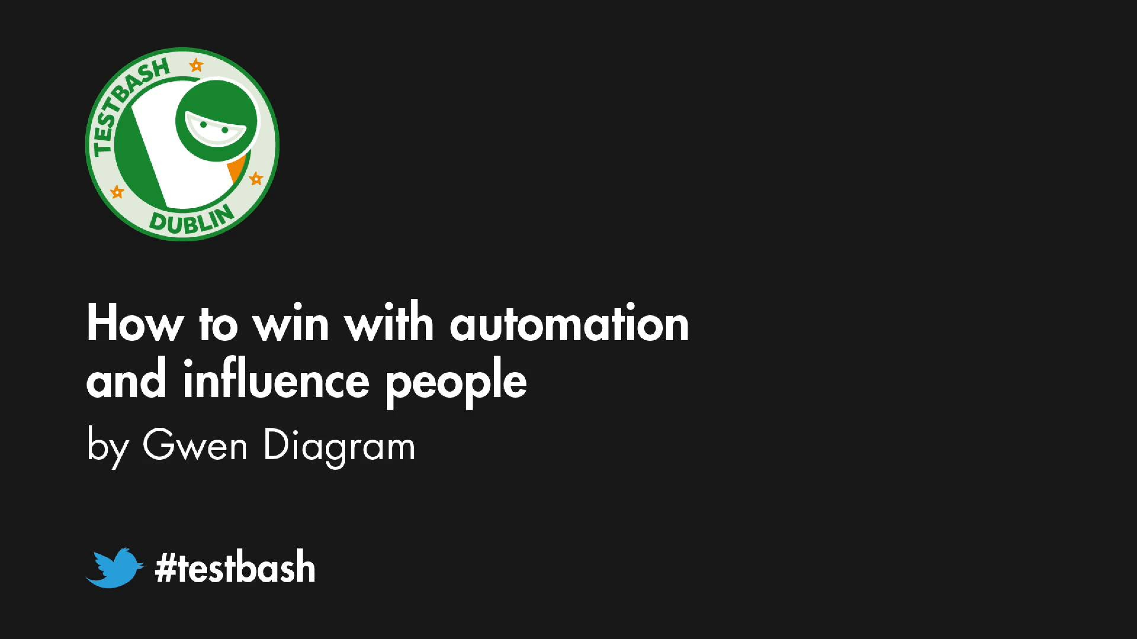 How To Win With Automation And Influence People - Gwen Diagram