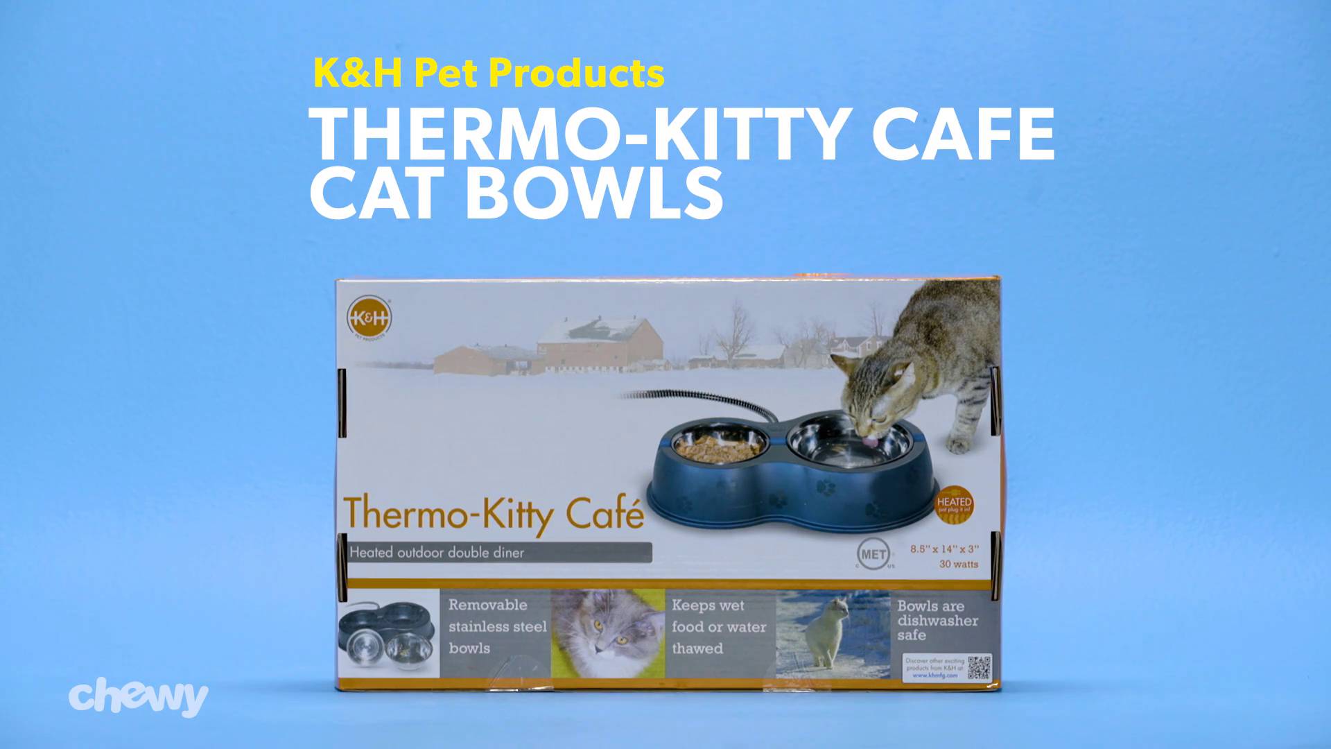 Heated on sale cat bowls