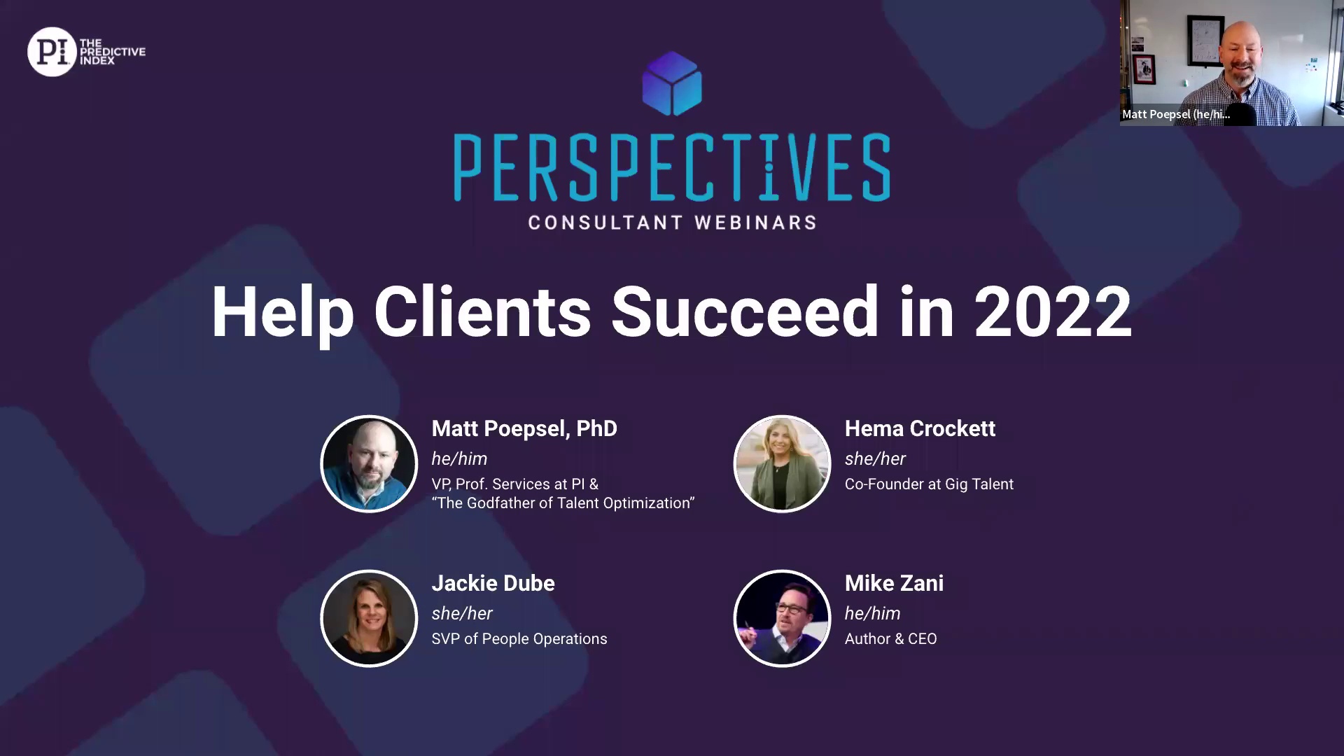 Perspectives - Help Clients Succeed in 2022