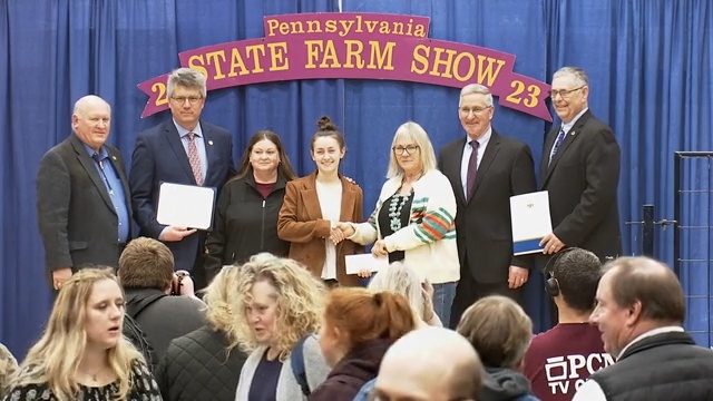 1/10/23 - Farm Show Scholarship Recipient, Tayler Rafferty