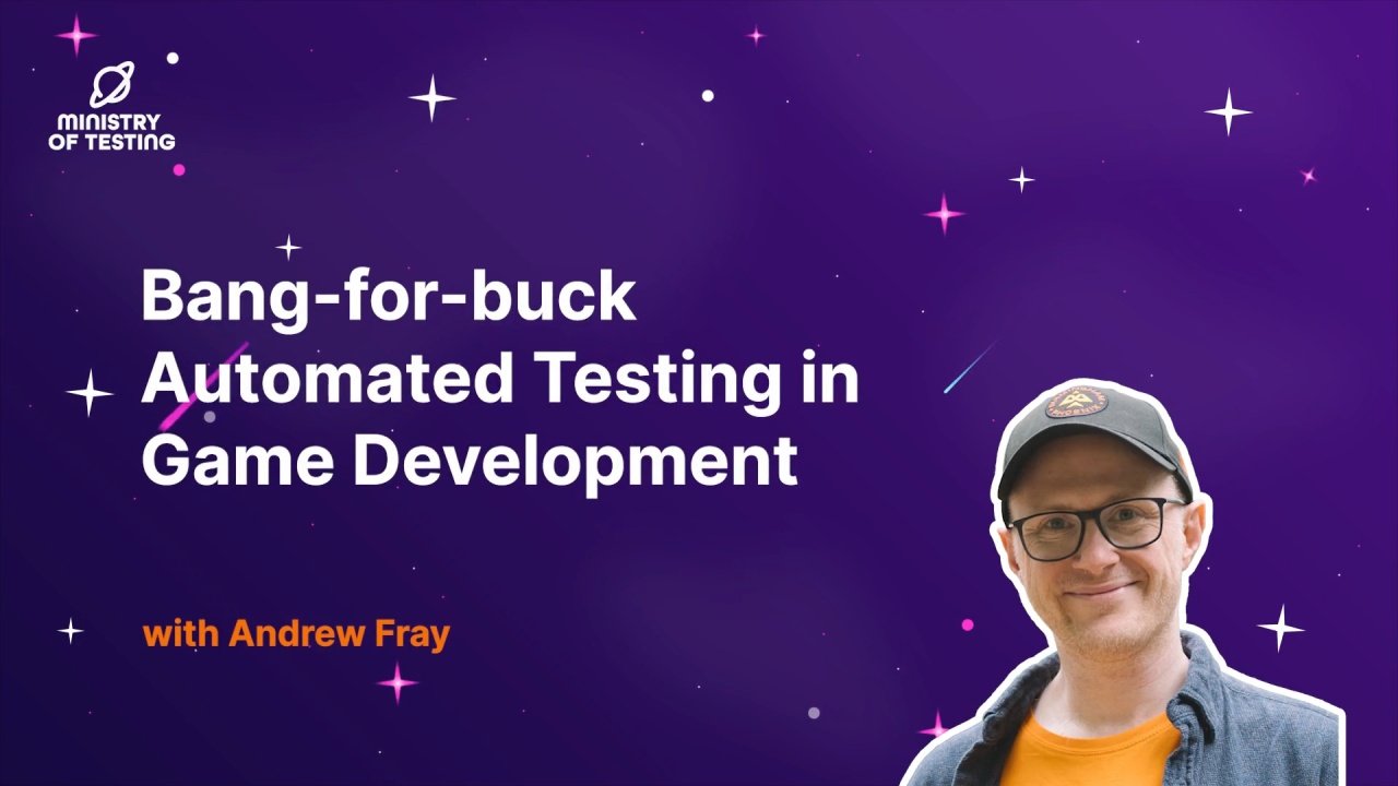 Bang-for-buck automated testing in game development thumbnail