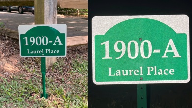 Custom House Number Street Name Address Arrow Sign Kit 