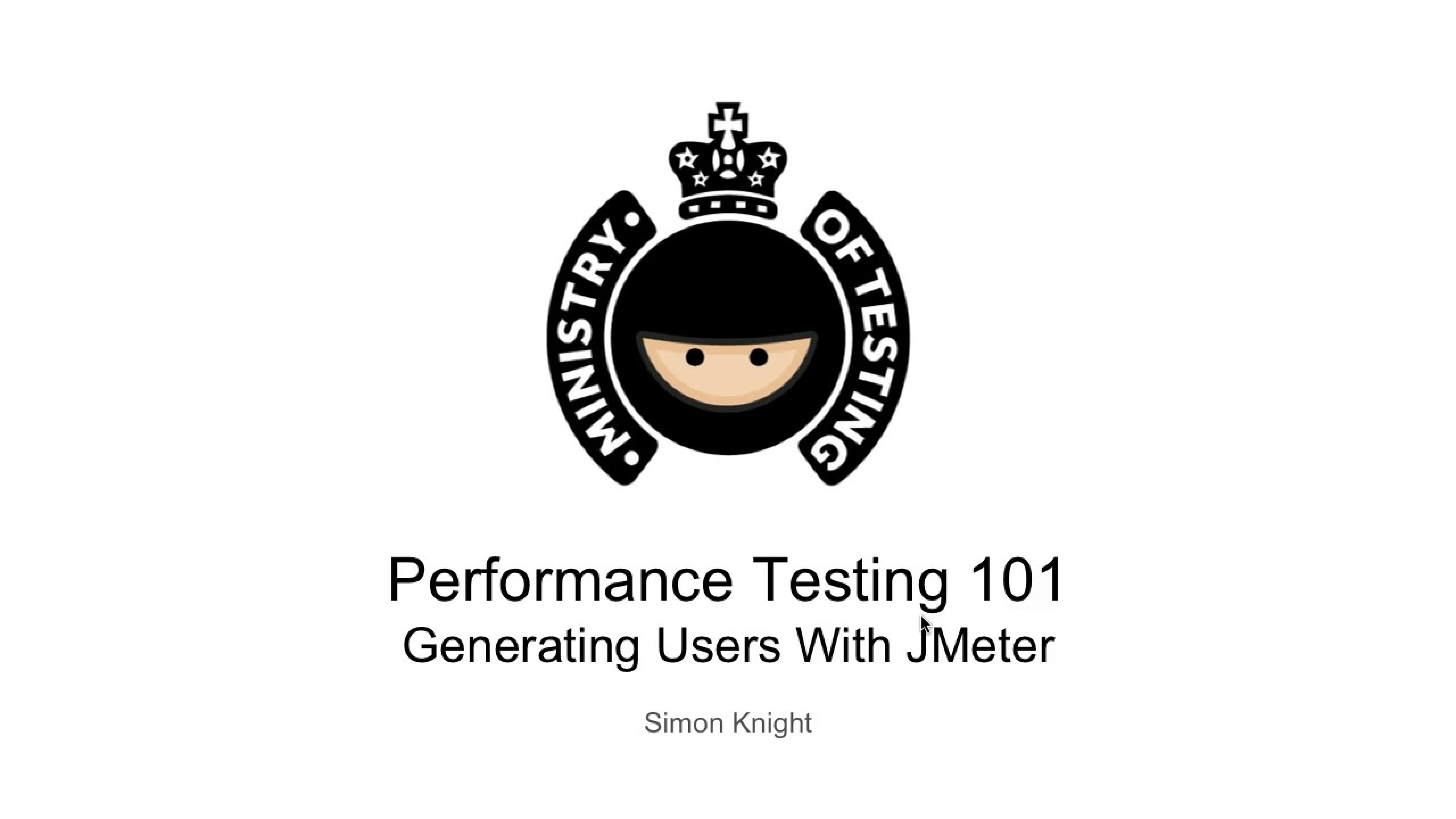 Generating Users With JMeter