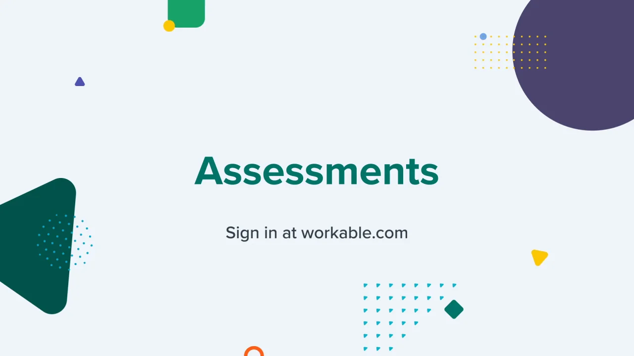 Video] Workable Assessments – Workable Support