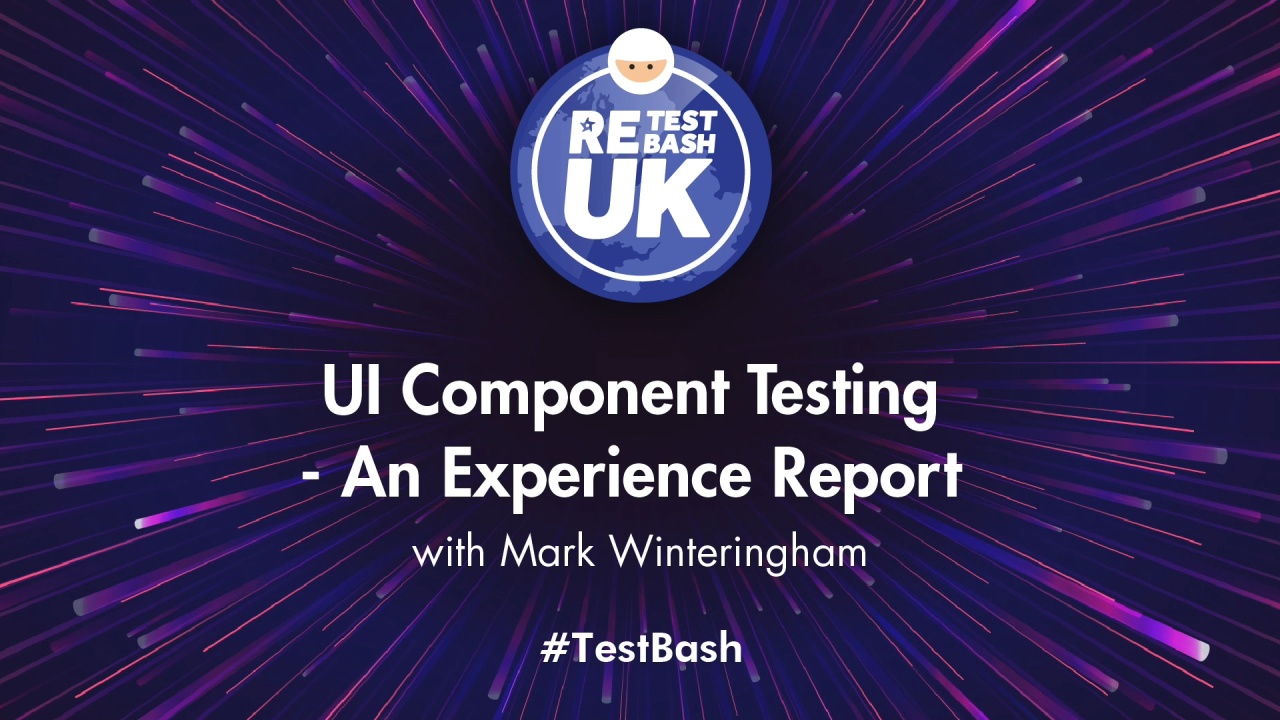 UI Component Testing - An Experience Report image
