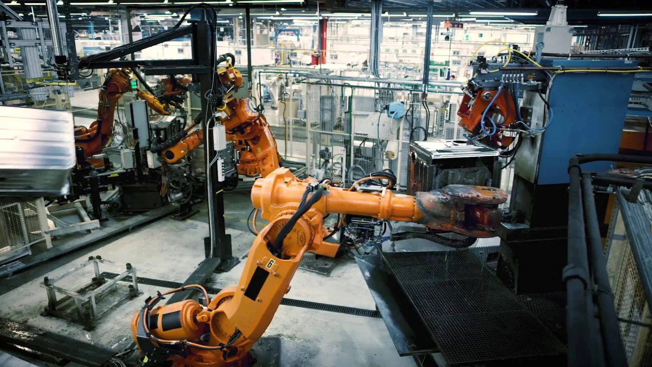 robotic factory machines