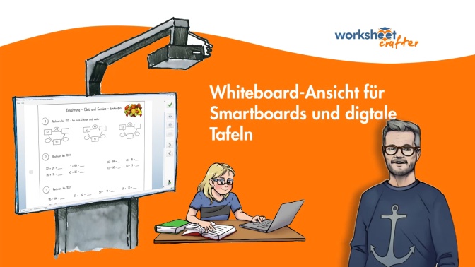 11 - Reduzierte Whiteboard- bzw. Smart-Board-Ansicht