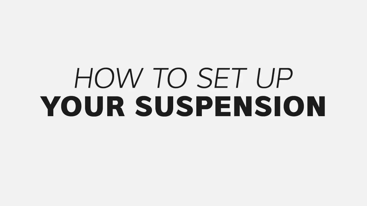 How to Set Up Mountain Bike Suspension