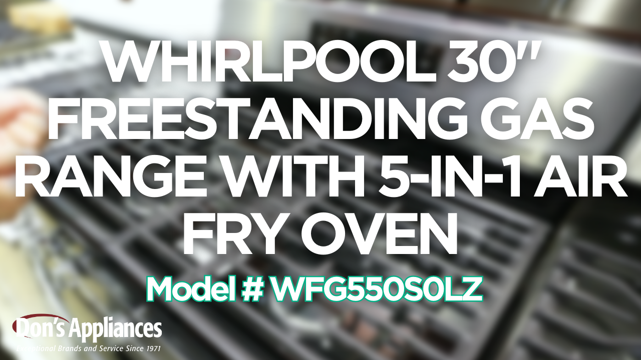 Whirlpool WFG550S0LZ 5.0 CuFt Freestanding 5-Burner Convection Gas Range In  Stainless Steel With Air Fry