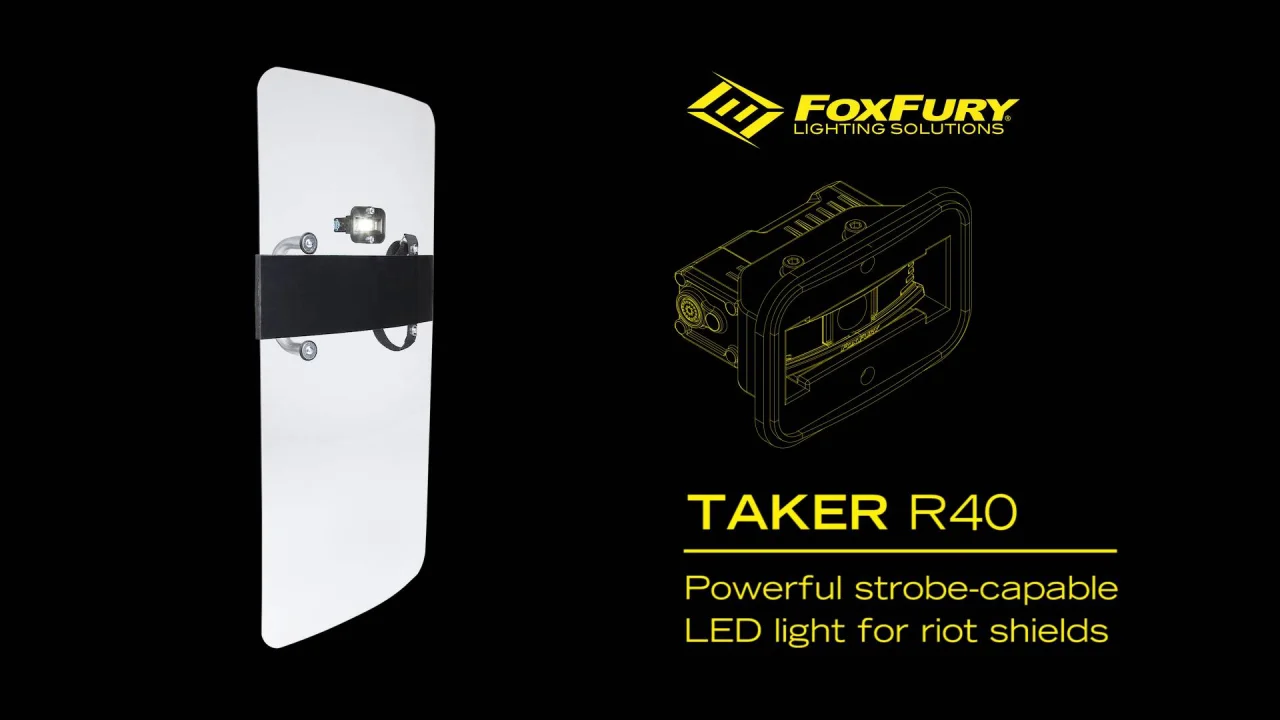 FoxFury Taker R40 Riot Shield Light 700-331