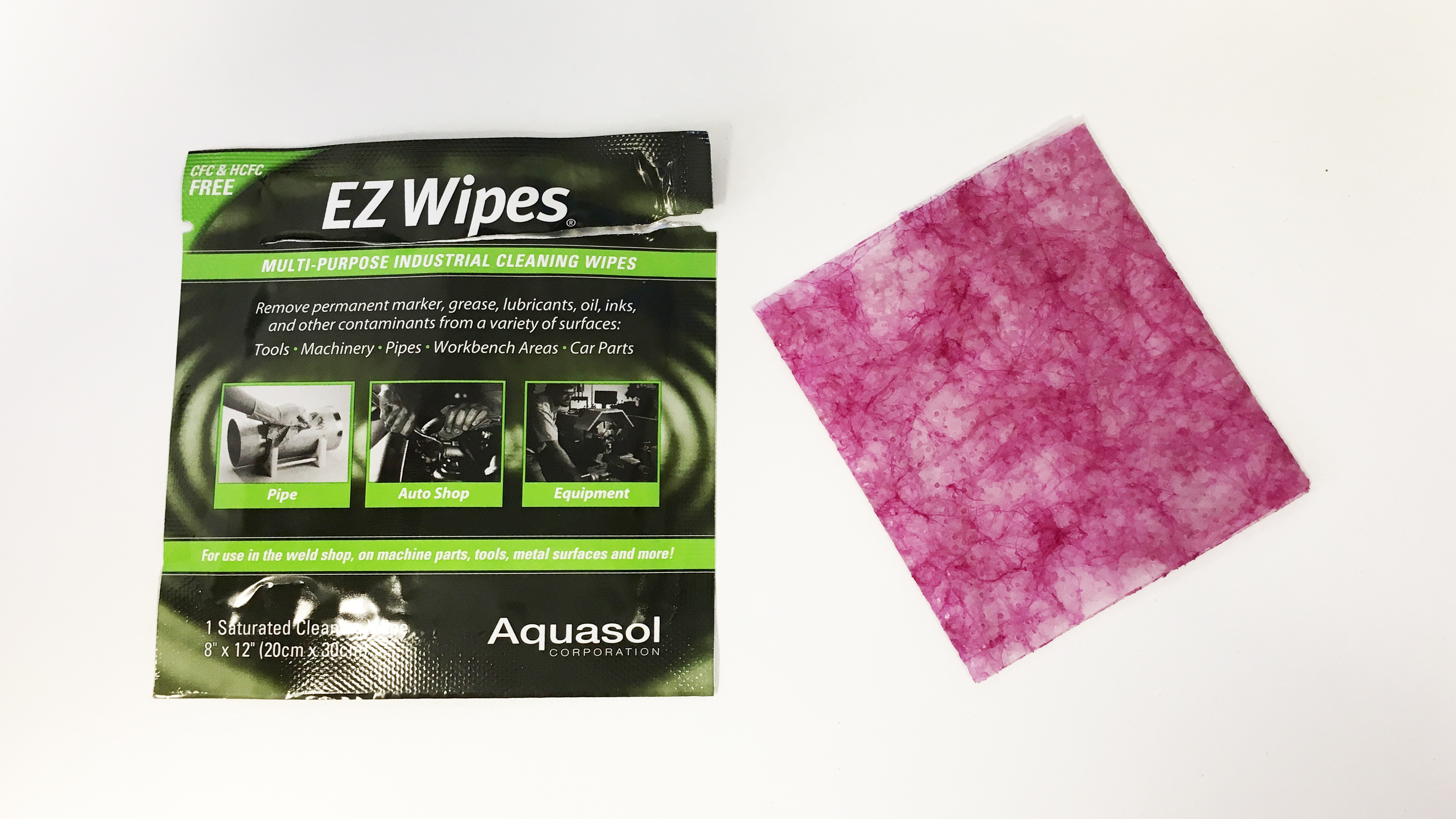 EZ Wipes for Asset Tags