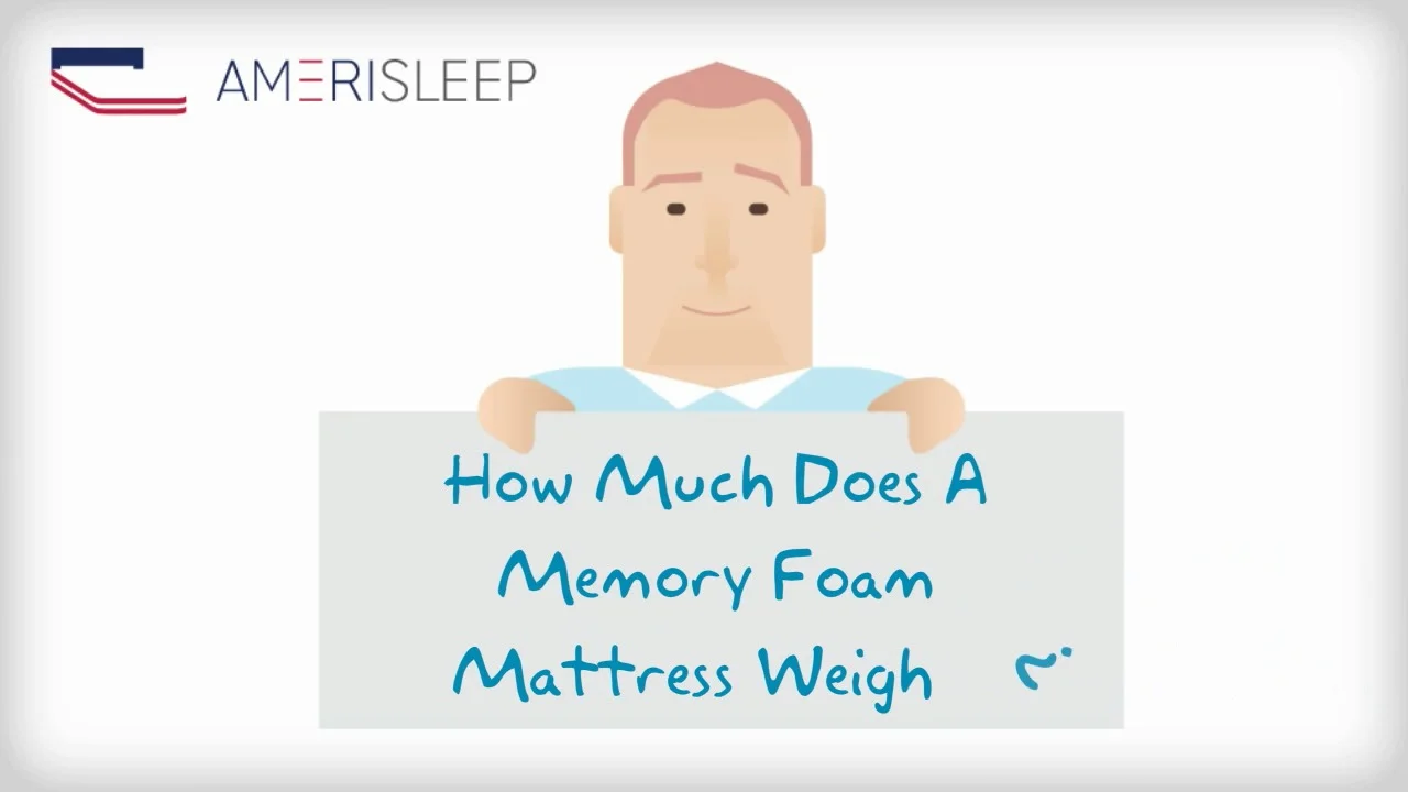 How Much Does A Memory Foam Mattress Weigh