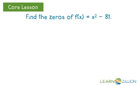 find zeros of the function by factoring