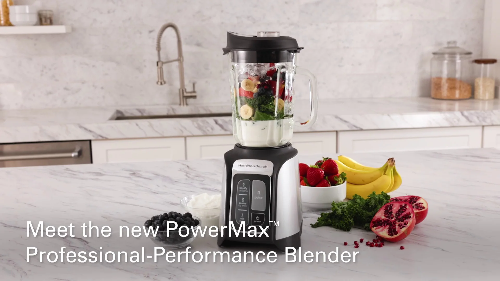 PowerMax™ Professional-Performance Blender Grey