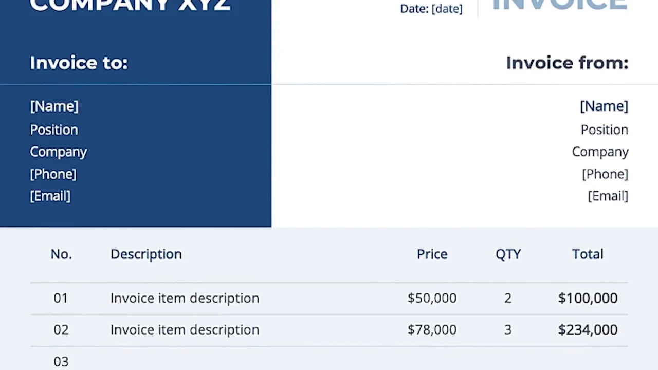 Invoice Templates