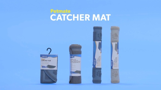 Petmate Litter Catcher Mat Large Ice Blue