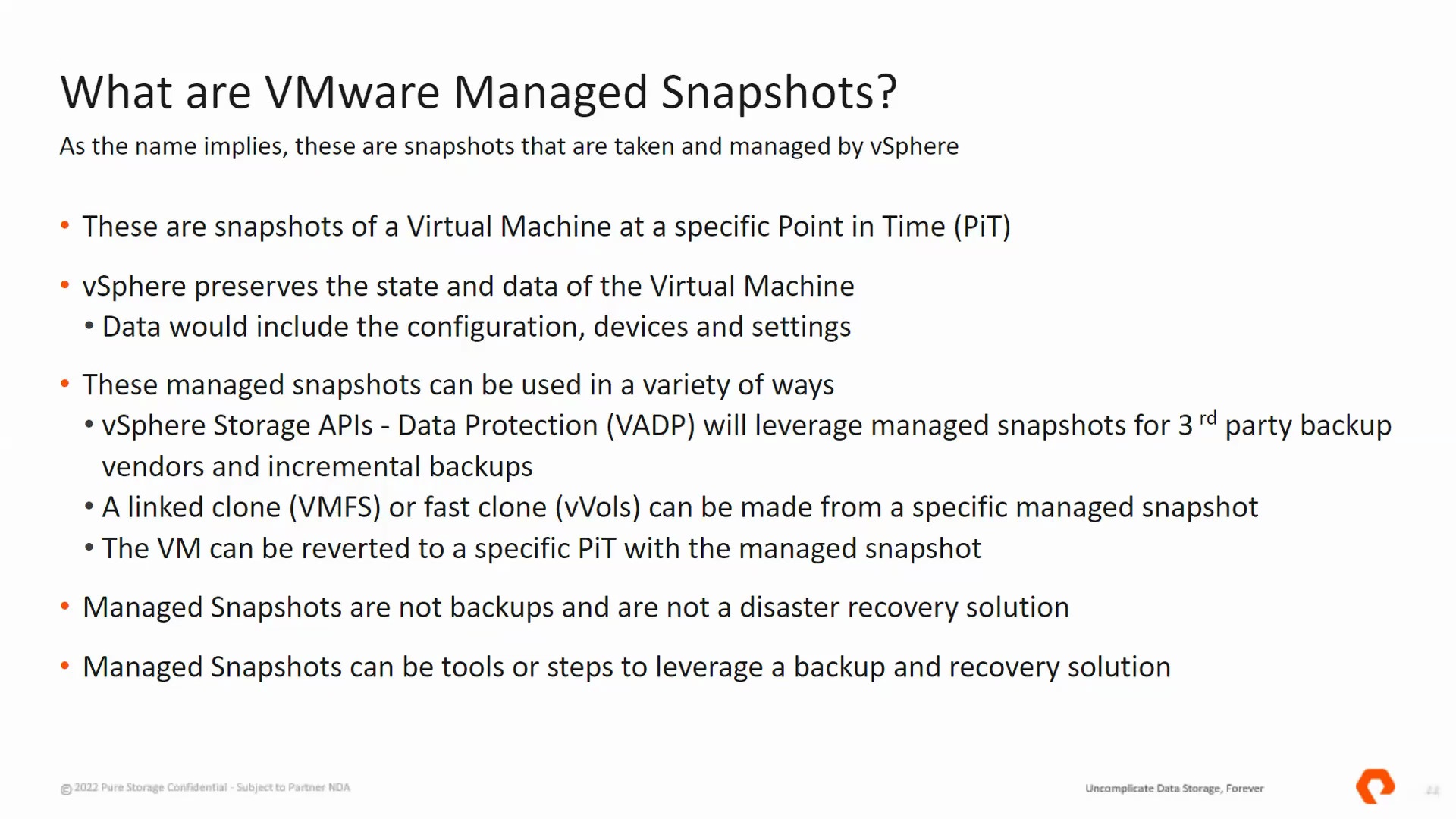 PowerCLI and VVols Part V: Array Snapshots and VVols