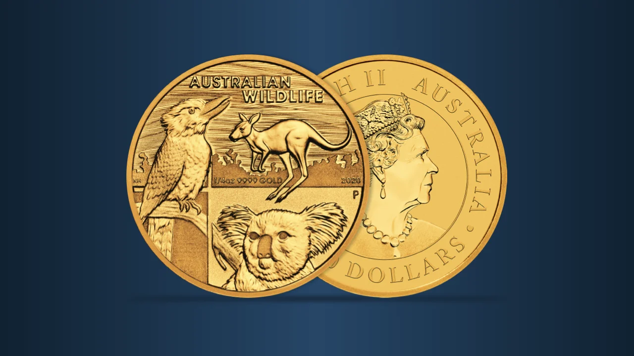 Australian Wildlife 1/4 oz Gold Coin | American Hartford Gold