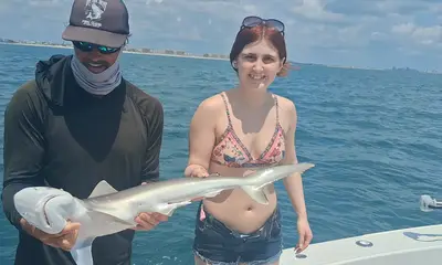 was an awesome trip out on the ocean.  Got to make memories with my family.
