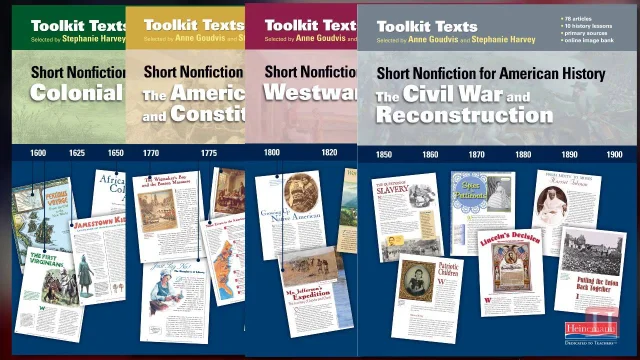 The Civil War and Reconstruction by Anne Goudvis, Stephanie Harvey.