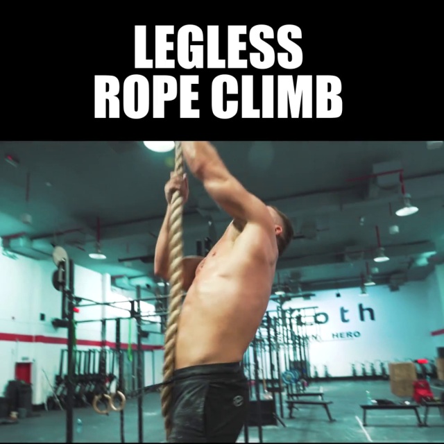 How to Improve Your Legless Rope Climbs