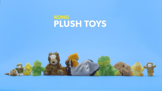 KONG Plush Beaver Dog Toy, Small 