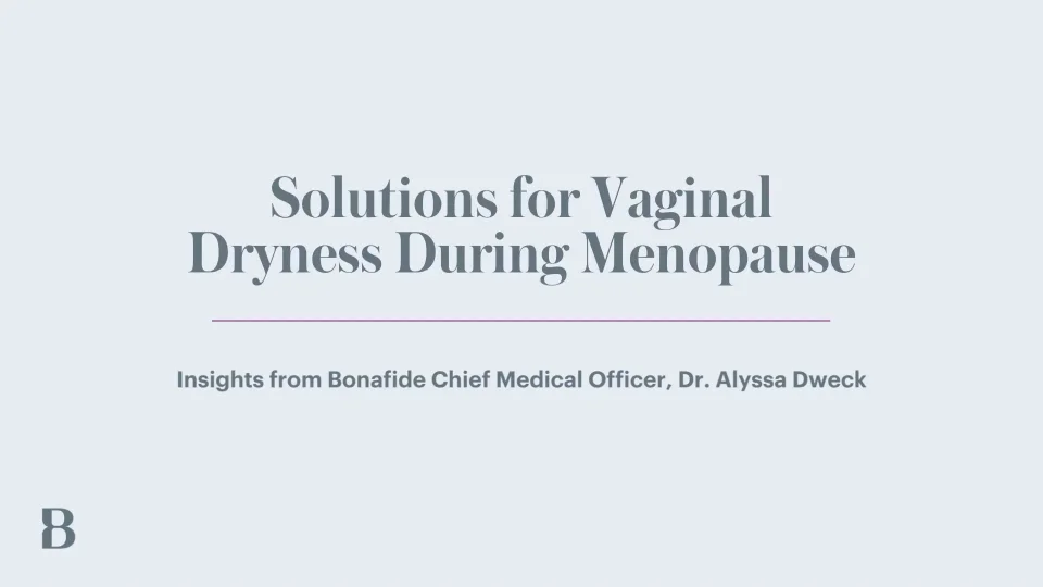 How to Help Vaginal Dryness, Powerful Remedies