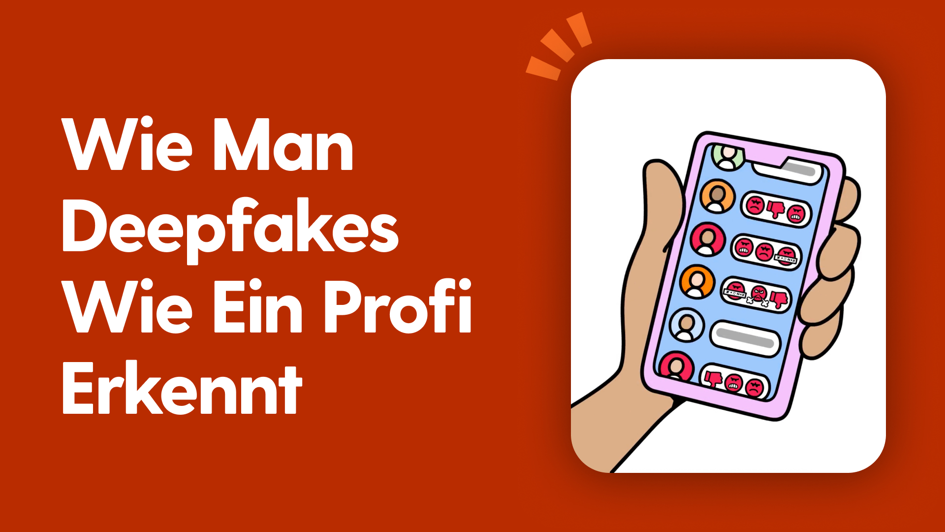 Wie man Deepfakes wie ein Profi erkennt
