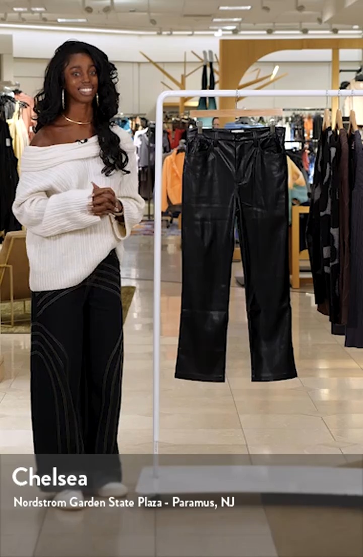 Joe's Lyra Slim Ankle Faux Leather Pants | Nordstrom