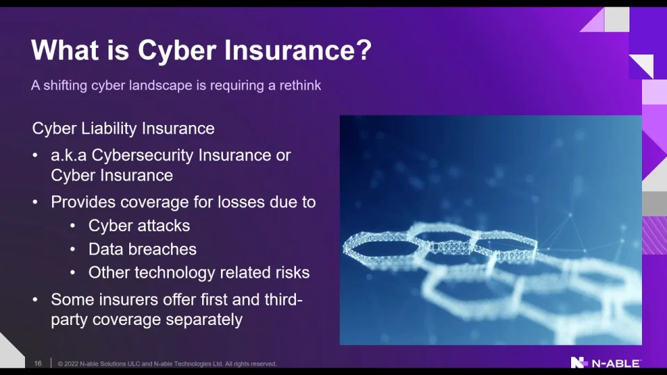 What is cyber liability insurance? - N-able