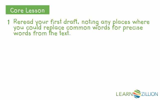 precise language