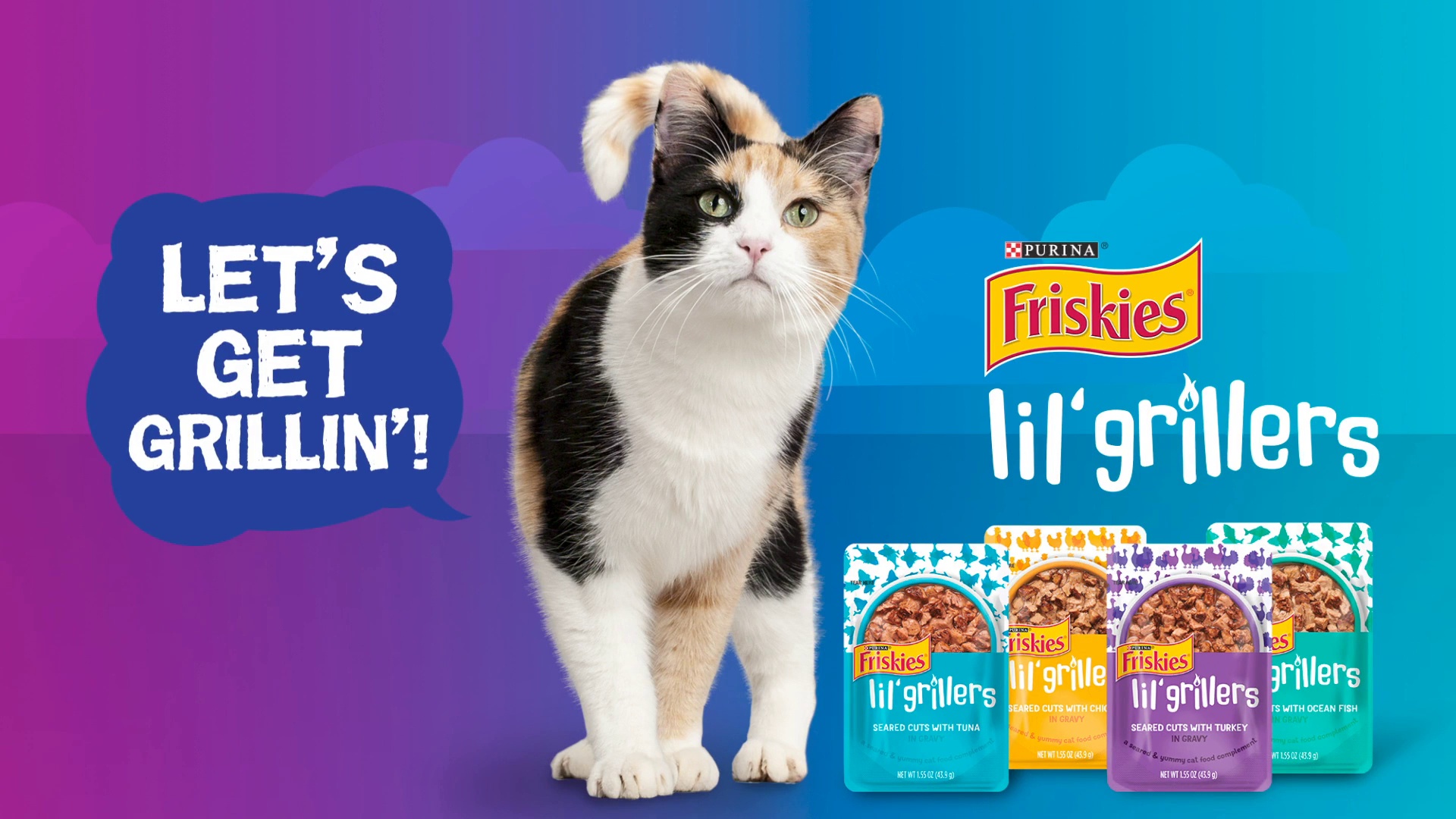 FRISKIES Lil Grillers Seared Cuts with Chicken In Gravy Wet Cat