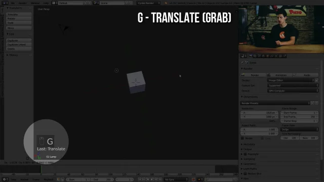 Basic 3D Transformations - CG Cookie