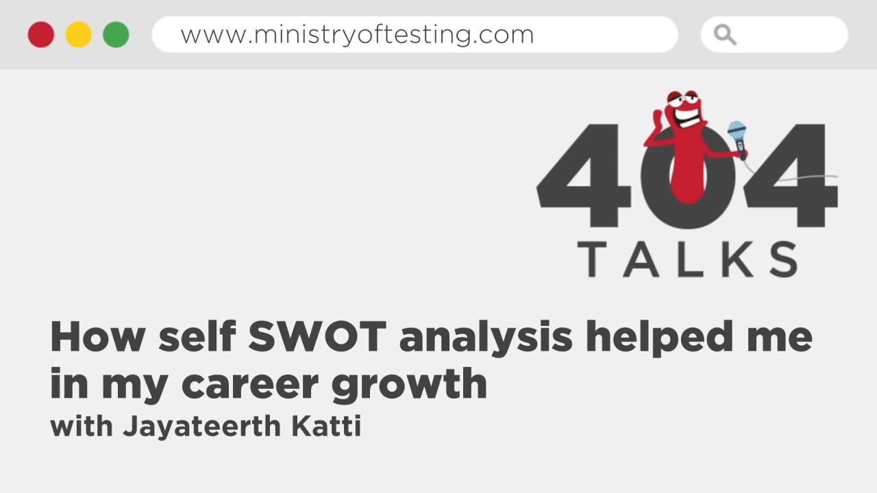 How self SWOT analysis helped me in my career growth image