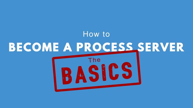 az process server training manual