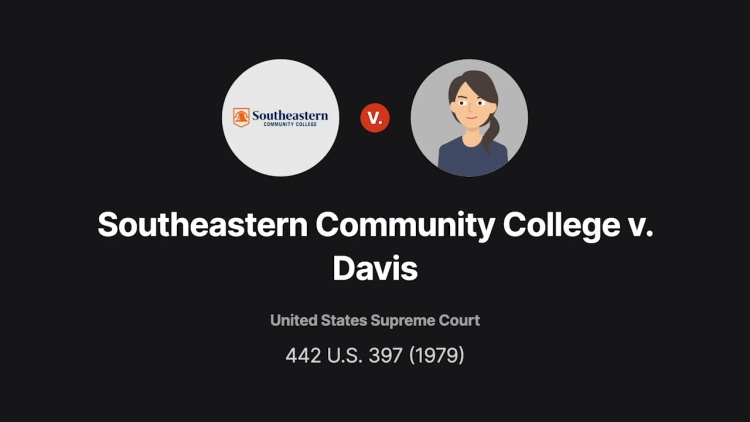 Southeastern Community College v. Davis