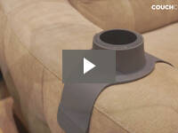 Video for CouchCoaster Weighted Drink Holder